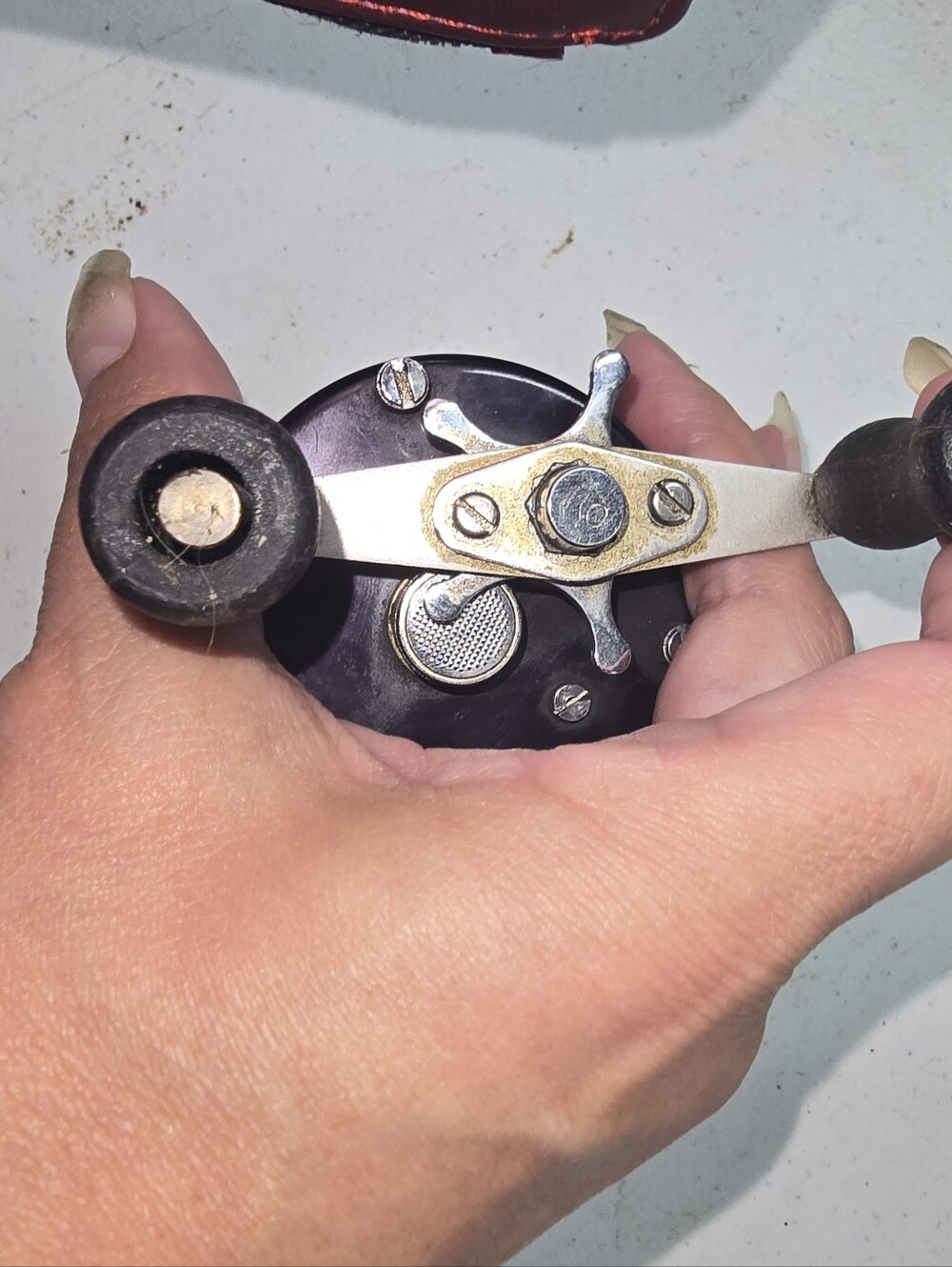 Abu Garcia Ambassadeur 5000-C Vintage Fishing Reel Black - Picture 7 of 9